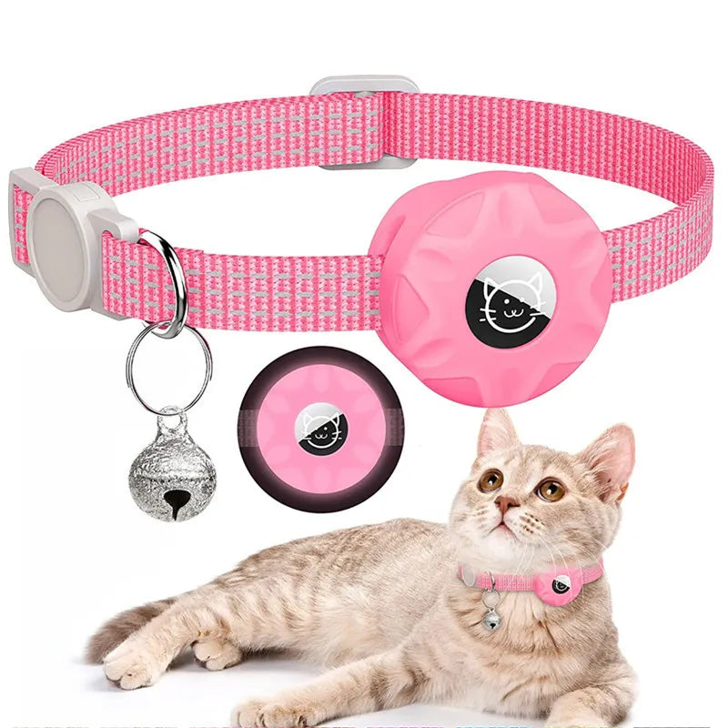 Silicone Case Cat Collar With Tracker