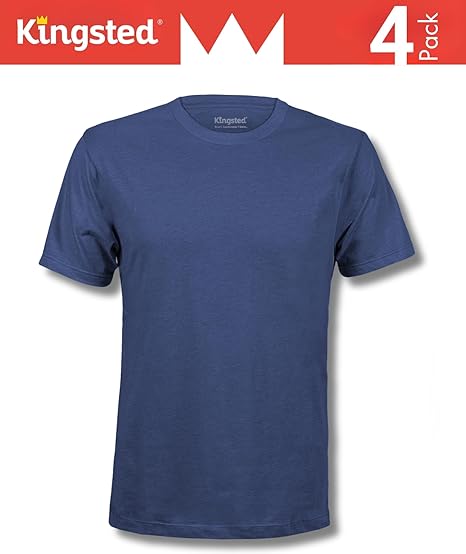 Kingsted T-Shirts for Men Pack - Royally Comfortable - Super Soft Premium Fabric - Well-Crafted Classic Tee