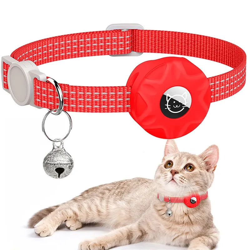 Silicone Case Cat Collar With Tracker