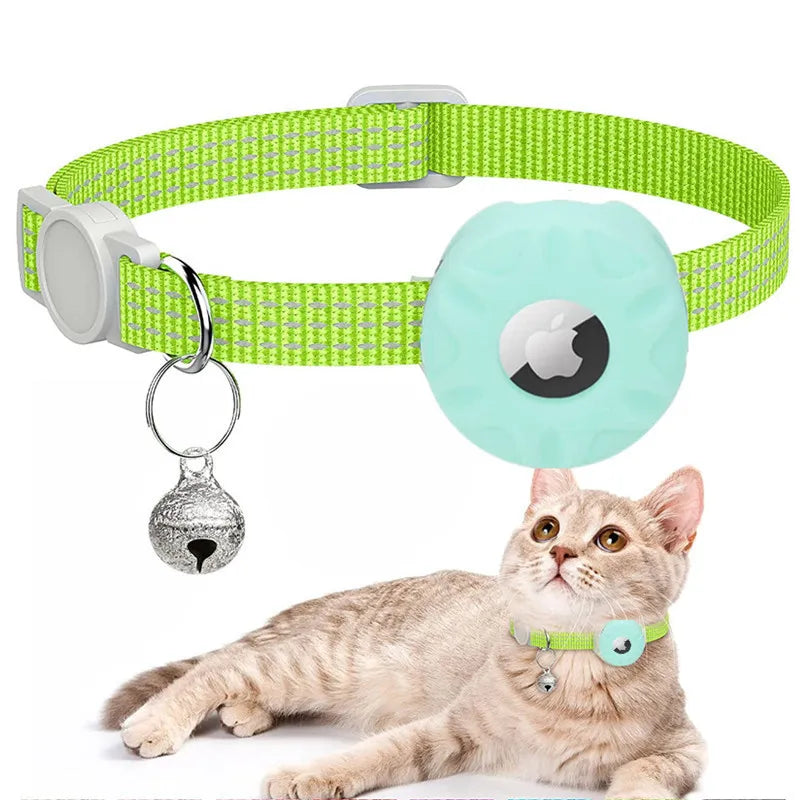 Silicone Case Cat Collar With Tracker