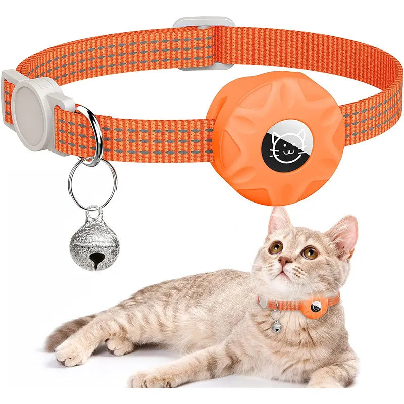 Silicone Case Cat Collar With Tracker