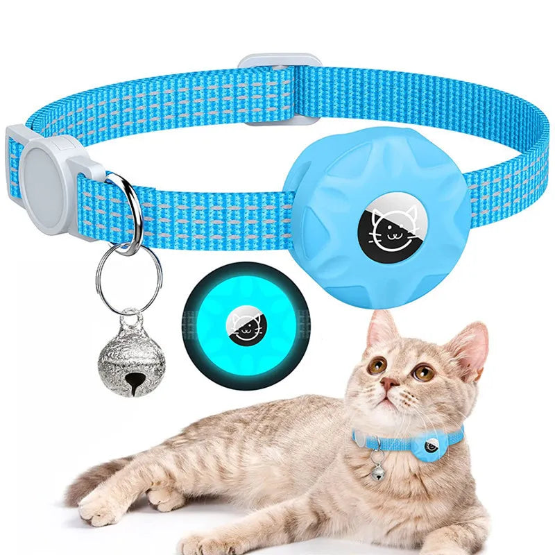 Silicone Case Cat Collar With Tracker