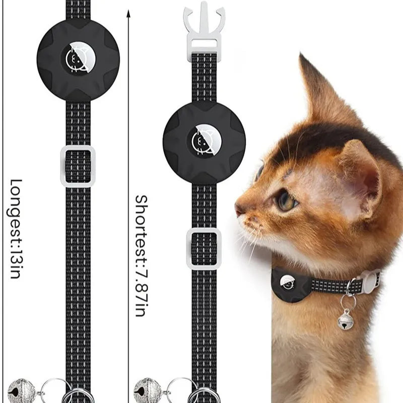 Silicone Case Cat Collar With Tracker