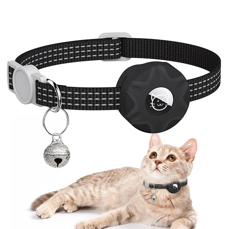 Silicone Case Cat Collar With Tracker